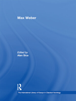 cover image of Max Weber